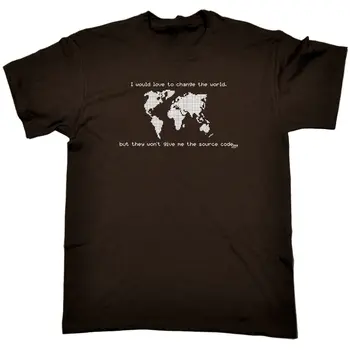 Bi Radi, Da Spremenite Svet Izvorna Koda - Moški Smešno Novost T-Shirt Tshirts