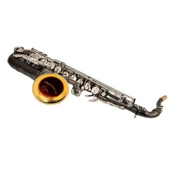 yanagisawa Glasbila T-WO37 Tenor Saksofon Bb Ton Black alpaka Tipko Sax Z ohišjem, ki je Ustnik Rokavice