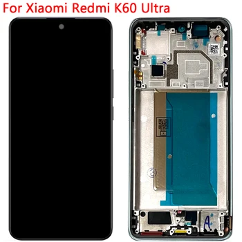 Nov Original Za Xiaomi Redmi K60 Ultra LCD-Zaslon na Dotik Z Okvirjem 6.67