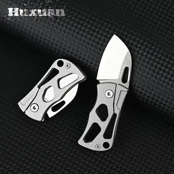 Mini Zložljiv Nož Visoko Trdoto D2 Rezilo Pocketknives Express Box Cutter Večnamenske Na Prostem Survival Nož Za Moške