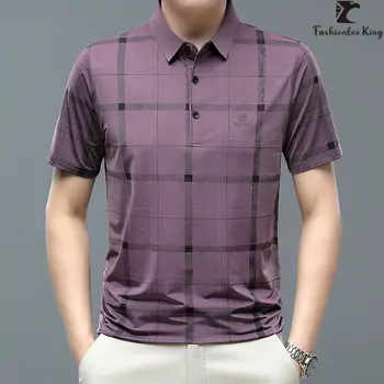 Poletna Majica Polo Moški ' s Kratek Rokav T-shirt Moški Priložnostne Svoboden River Polos Majice