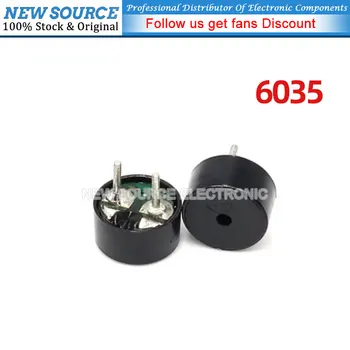5pcs HC-6035 Mini Pasivne Zumer AC 1,5 V-3V 6*3,5 mm 6x3.5 mm Piezo Buzzers Za Arduino DIY Elektronskih