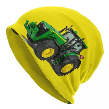 Traktor Bonnet Klobuk Pletenje Pokrivalo Moški Ženske Modna Unisex Odraslih Pozimi Toplo Skullies Beanies Kape