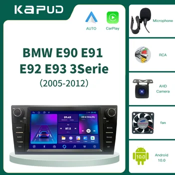 Kapud 8 Inch Android Avto Radio Multimedijski Predvajalnik, Stereo Za BMW Serije 3 E90/E91/E92/E93 2004-2012 DSP 6+128 CarPlay AUTO CSD 4G