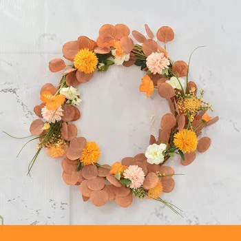 Cvetlični Poroko Rekviziti za Fazo Ozadju Dekoracijo, Mehki Cvet Zapored, Pre-funkcijo Območja, Zlato Oranžne barve, Barve Jeseni
