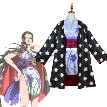 Anime Enem Kosu Miss Allsunday Nico Robin Cosplay Kostum Ženske Kimono Obleke Halloween Carnival Obleko