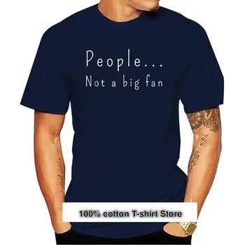 Camiseta de moda par hombre, ropa par parte vrhunsko masculina, divertida, št es un gran Fan, Introvert, sarcasmo, 2021