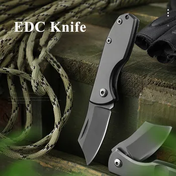 Mini Zložiti Keychain Nož EOS Box Cutter Prenosni Kamp Žep Folding Nož samoobrambe Ročno Orodje Kul Nož za Moške