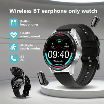 GEJIAN X7 Slušalke Smart Watch TWS Dva V Enem Brezžična tehnologija Bluetooth Dvojno Slušalke Klic Zdravje Krvni Tlak Šport, Glasba Smartwatch