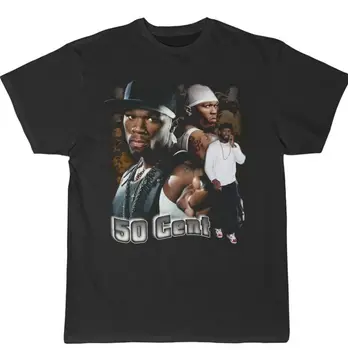 50 Cent rap Tee, rapper t-shirt, rapper 50 cent, unisex S-4XL TE7344 dolgimi rokavi