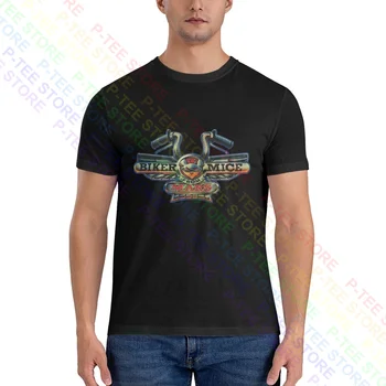 Cartoon Biker Miši, ki so Z Marsa V1 Rimfire Serijska Tv Logo Majica T-shirt Design Classic Tee