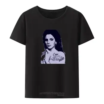 Lana Del Rey je Rojen, da Umre 90. letih Pevka Letnik Grafični T-Shirt Unisex Vzorec Istem Slogu De Mujer Kawaii Oblačila Priljubljeni Lik
