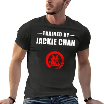 Usposobljeni Jackie Chan Smešno Oversize Majice S Kratkimi Rokavi Blagovne Znamke Moških Oblačil Kratek Rokav Ulične Plus Velikost Vrhovi Tee