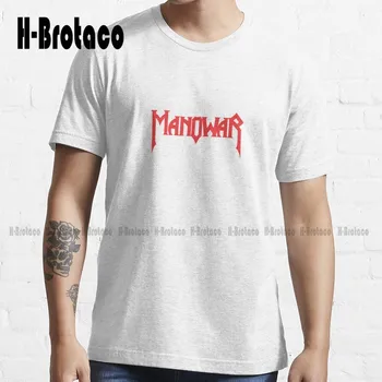 Manowar Trending T-Shirt Nogomet Mama Majica Visoke Kakovosti Srčkan Elegantno Lep Kawaii Risanka Sladko Cotton Tee Srajce Xs-5Xl Retro