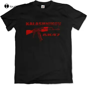 Kalašnikovko Ak-47, Sz ruski Pištolo Kratke / Dolg Rokav T-Shirt S - 3Xl