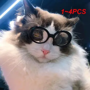 1~4PCS Pet sončna Očala Trpežne Splošno Mačka Pes Očala Hišne Potrebščine sončna Očala Prenosni Računalnik Windproof sončna Očala