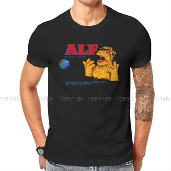 Sega 1989 Hip Hop TShirt ALF Animirane Serije Ustvarjalne Vrhovi Športna Majica s kratkimi rokavi Moški Tee Edinstveno Darilo Oblačila