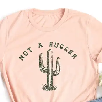 Smešno Kaktus T Shirt Introvert Ideja Prisotna Sočna Kaktusov Narave Puščavsko Rastlinstvo Introvertiran Rastline Ljubimec