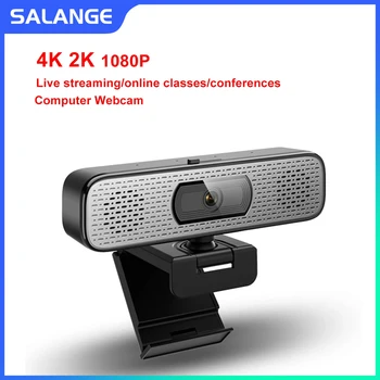Ultra HD 4K 8MP Kamero za Računalnik Prenosni Pult vgrajeni Mikrofon & Zvočnik za Online Classe Srečanje Konference v Živo