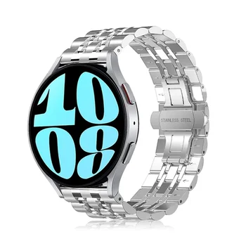 Kovinski Trak Za Samsung Galaxy Watch 4 5 6 44 mm 40 mm Visoke Kakovosti Zapestnica Za Galaxy Watch 6 Classic 47mm 43mm jekla Manžeta