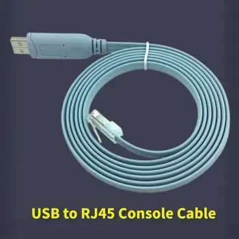 USB Podaljšek RJ45 Konzole Kabel usb FTDI USB Čipom FT232R RS232 Ravni Menjalnik 1.8 M 3M 5M Za Cisco H3C HP huawei usmerjevalnik