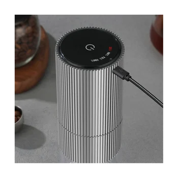 Električni Mlinček za Kavo Samodejno Kavna Zrna Spice Espresso aparat za Kavo Kavo Polnilnik USB Brusilnik Black