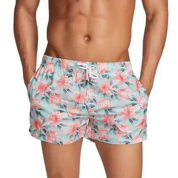 SEOBEAN blagovne znamke hlače za moške board kratke hlače moški prosti čas summer beach hlače, kopalke za moške, Moški Hitro Suhe Hlače Kovčki