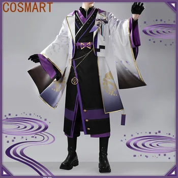 COSMART Vtuber Nijisanji Kenmochi Toya Igra bo Ustrezala Božansko Lep Kimono Cosplay Kostum Halloween Stranka Vlogo Igrajo Obleko
