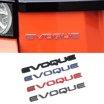 3D Kovinske Zlitine Nalepke za Land Rover EVOQUE Logotip Discovery 2 3 4 Range Rover Velar Šport Defender L322 Avto Zadaj Prtljažnik Emblem
