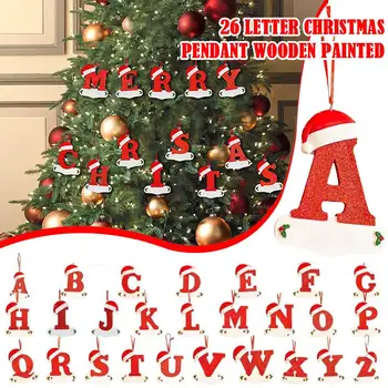 26 Pismo Božič Akril Obesek Xmas Tree Spusti Ornament Dekoracijo Za Dom, Otroke, Igrače, Darila Božič, Novo Leto Dekor Navidad T3m2